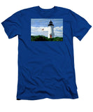 Cape Poge Lighthouse Martha's Vineyard Massachusetts - T-Shirt