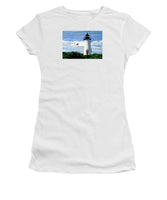 Cape Poge Lighthouse Martha's Vineyard Massachusetts - Women's T-Shirt