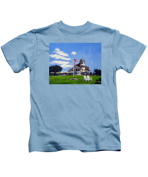 Castle Hill Inn Newport Rhode Island - Kids T-Shirt