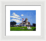 Castle Hill Inn Newport Rhode Island - Framed Print