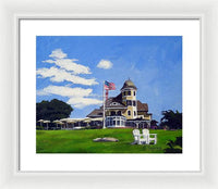 Castle Hill Inn Newport Rhode Island - Framed Print