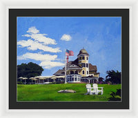 Castle Hill Inn Newport Rhode Island - Framed Print