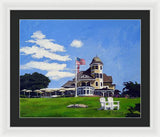 Castle Hill Inn Newport Rhode Island - Framed Print