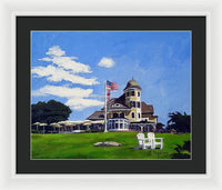 Castle Hill Inn Newport Rhode Island - Framed Print