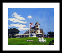 Castle Hill Inn Newport Rhode Island - Framed Print