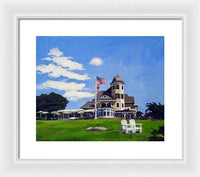 Castle Hill Inn Newport Rhode Island - Framed Print