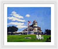 Castle Hill Inn Newport Rhode Island - Framed Print