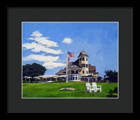 Castle Hill Inn Newport Rhode Island - Framed Print