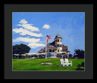 Castle Hill Inn Newport Rhode Island - Framed Print