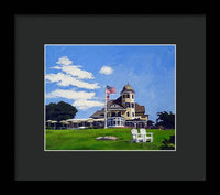 Castle Hill Inn Newport Rhode Island - Framed Print