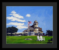 Castle Hill Inn Newport Rhode Island - Framed Print