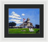 Castle Hill Inn Newport Rhode Island - Framed Print