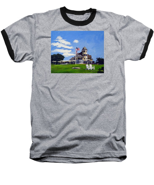 Castle Hill Inn Newport Rhode Island - Baseball T-Shirt