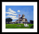 Castle Hill Inn Newport Rhode Island - Framed Print