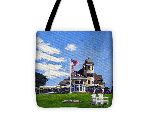 Castle Hill Inn Newport Rhode Island - Tote Bag
