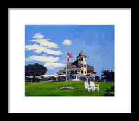 Castle Hill Inn Newport Rhode Island - Framed Print
