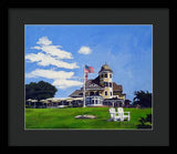 Castle Hill Inn Newport Rhode Island - Framed Print
