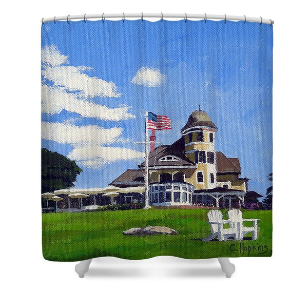 Castle Hill Inn Newport Rhode Island - Shower Curtain
