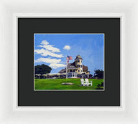 Castle Hill Inn Newport Rhode Island - Framed Print