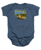 Castle Hill Light and Inn Newport Rhode Island - Baby Onesie
