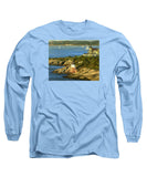 Castle Hill Light and Inn Newport Rhode Island - Long Sleeve T-Shirt