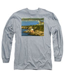 Castle Hill Light and Inn Newport Rhode Island - Long Sleeve T-Shirt