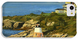 Castle Hill Light and Inn Newport Rhode Island - Phone Case