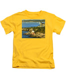 Castle Hill Light and Inn Newport Rhode Island - Kids T-Shirt