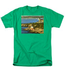 Castle Hill Light and Inn Newport Rhode Island - Men's T-Shirt  (Regular Fit)
