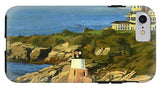 Castle Hill Light and Inn Newport Rhode Island - Phone Case