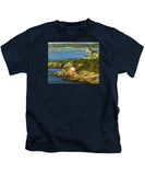 Castle Hill Light and Inn Newport Rhode Island - Kids T-Shirt