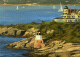 Castle Hill Light and Inn Newport Rhode Island - Puzzle