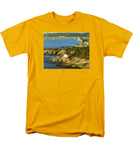 Castle Hill Light and Inn Newport Rhode Island - Men's T-Shirt  (Regular Fit)