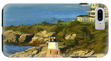 Castle Hill Light and Inn Newport Rhode Island - Phone Case