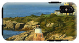Castle Hill Light and Inn Newport Rhode Island - Phone Case