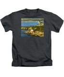 Castle Hill Light and Inn Newport Rhode Island - Kids T-Shirt