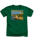 Castle Hill Light and Inn Newport Rhode Island - Kids T-Shirt