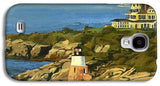 Castle Hill Light and Inn Newport Rhode Island - Phone Case
