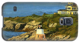 Castle Hill Light and Inn Newport Rhode Island - Phone Case