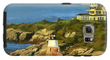 Castle Hill Light and Inn Newport Rhode Island - Phone Case