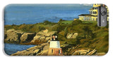 Castle Hill Light and Inn Newport Rhode Island - Phone Case