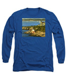 Castle Hill Light and Inn Newport Rhode Island - Long Sleeve T-Shirt