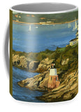 Castle Hill Light and Inn Newport Rhode Island - Mug