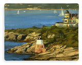 Castle Hill Light and Inn Newport Rhode Island - Blanket
