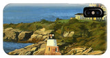 Castle Hill Light and Inn Newport Rhode Island - Phone Case