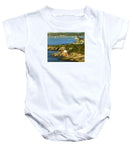 Castle Hill Light and Inn Newport Rhode Island - Baby Onesie