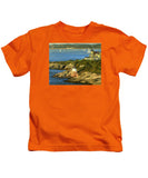 Castle Hill Light and Inn Newport Rhode Island - Kids T-Shirt