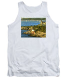 Castle Hill Light and Inn Newport Rhode Island - Tank Top