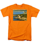 Castle Hill Light and Inn Newport Rhode Island - Men's T-Shirt  (Regular Fit)