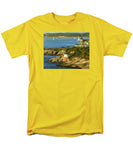 Castle Hill Light and Inn Newport Rhode Island - Men's T-Shirt  (Regular Fit)